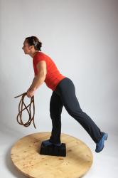 ANGELINA STANDING POSE WITH LASSO